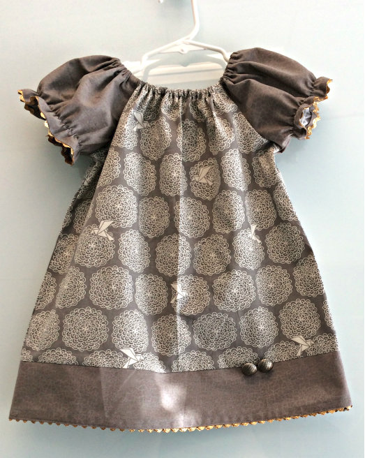 Peasant Toddler Dress Sewing Pattern