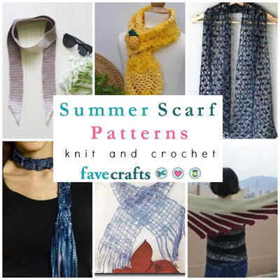 15 Summer Scarf Patterns
