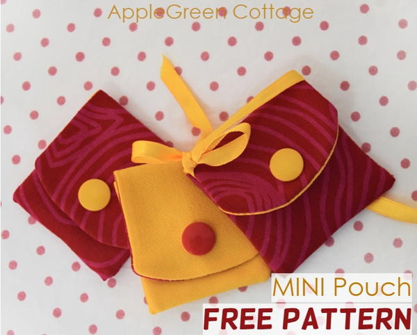 FREE PATTERN - Mini Pouch With Snaps