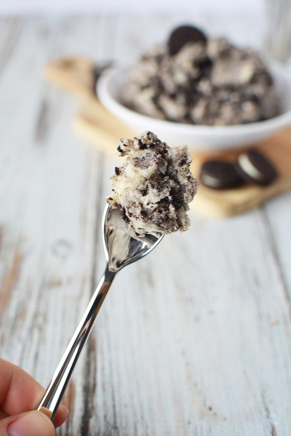 Cookies and Cream Edible Cookie Dough Recipe