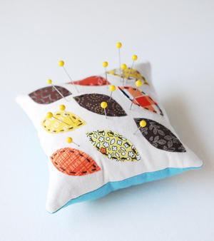 Autumn Leaves Pincushion Tutorial