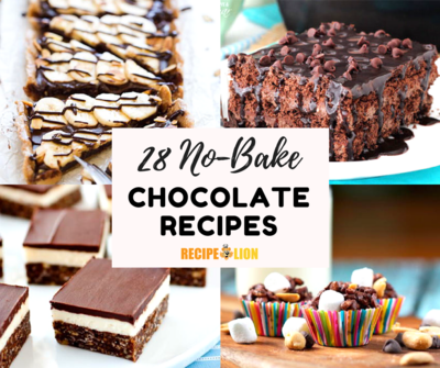 28 No Bake Chocolate Desserts for the Chocoholic
