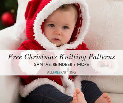 20+ Free Christmas Knitting Patterns: Santas, Reindeer, and More