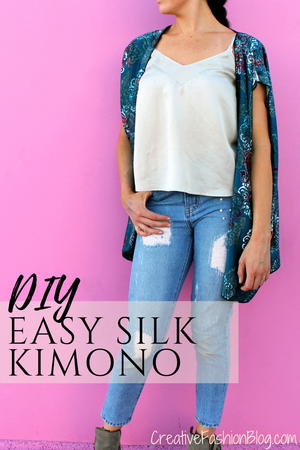 Make A DIY Kimono in 3 Simple Steps