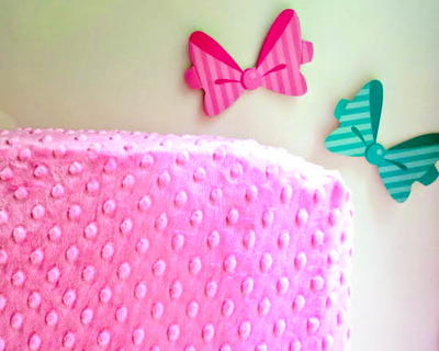 How to Make a Minky Fitted Crib Sheet Tutorial