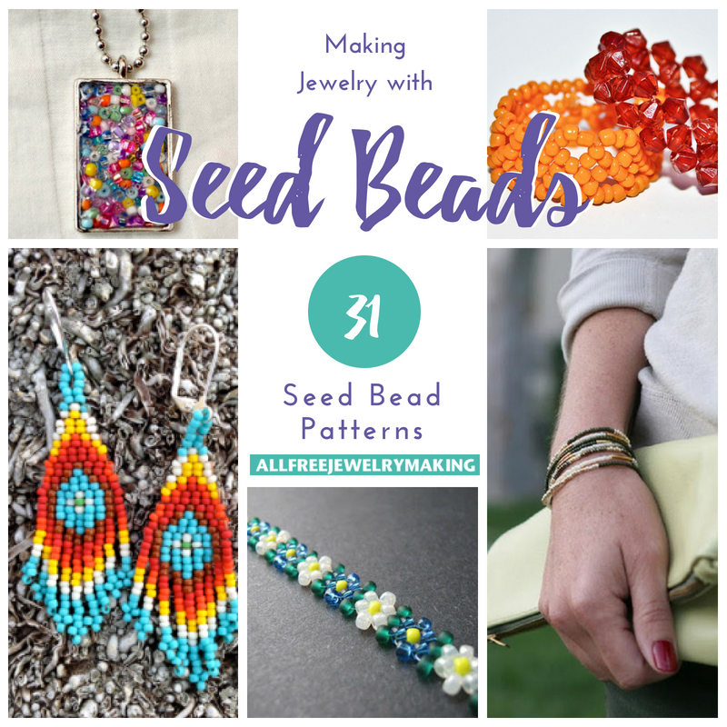 Seed Bead Rainbow Tutorial  DIY Jewelry Making 