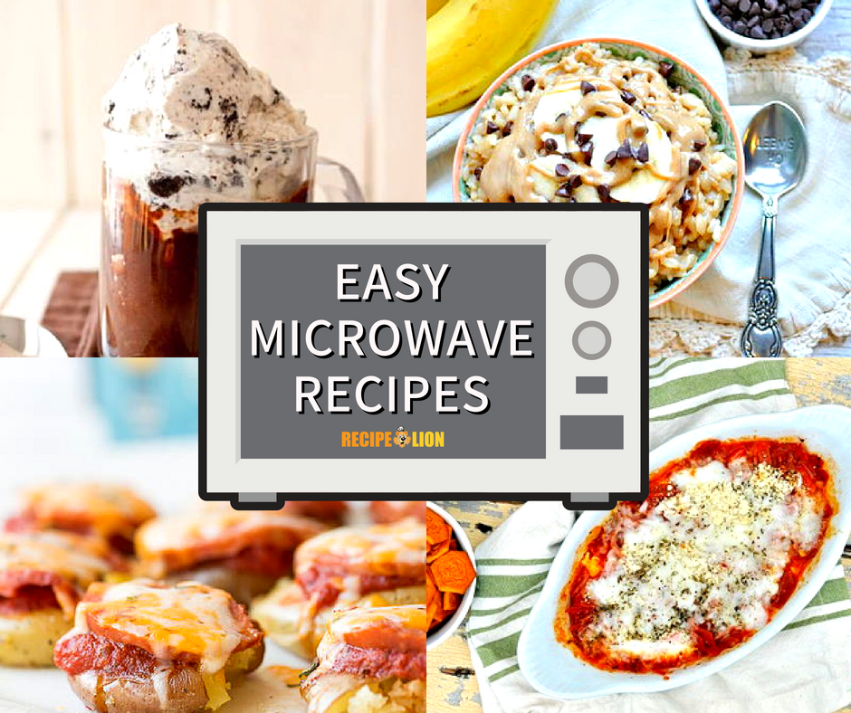 13 Easy Microwave Recipes  13 Quick And Simple Microwave Recipes