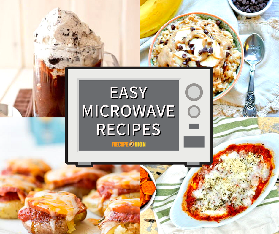 16 Quick And Easy Microwave Recipes RecipeLion 16 Quick And Easy Microwave Recipes RecipeLion