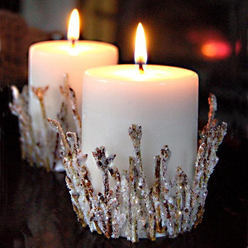 Bright Branches Candle Holder