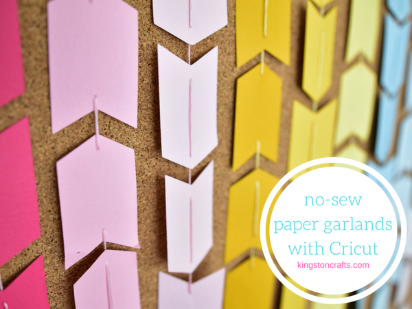 How to online sew paper garland