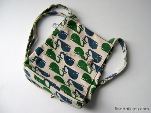 Upcycled Purse Free Backpack Pattern