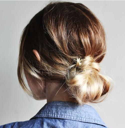 How to Style a Low Bun