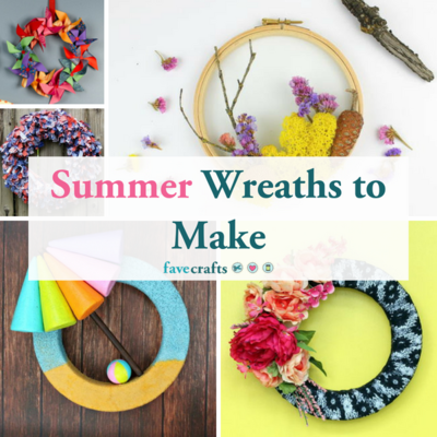 31 Summer Wreaths to Make
