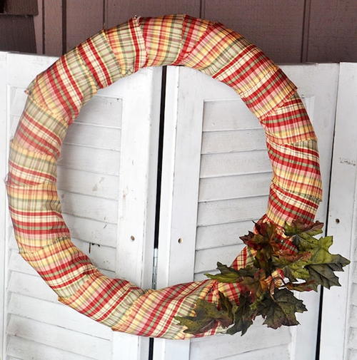 Fun and Thrifty DIY Fall Wreath