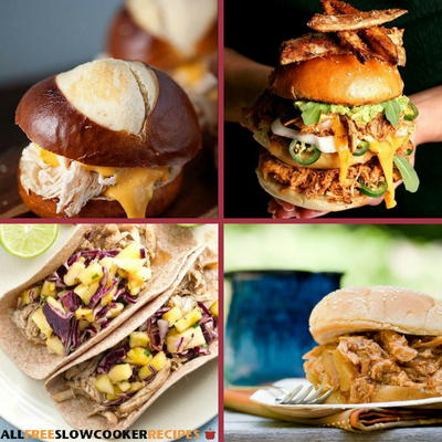 9 Easy Pulled Chicken Slow Cooker Recipes