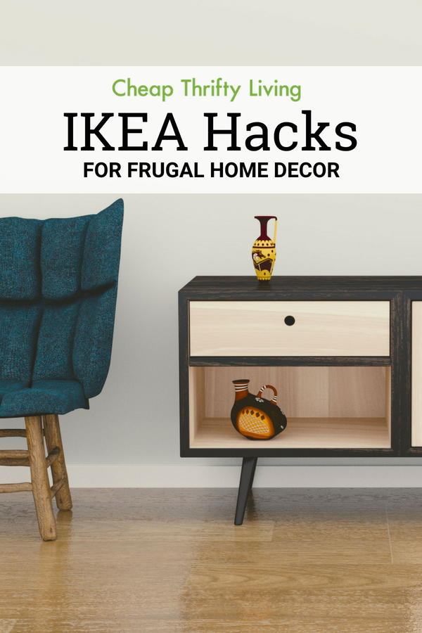 22 IKEA Hacks for Frugal Home Decor | CheapThriftyLiving.com