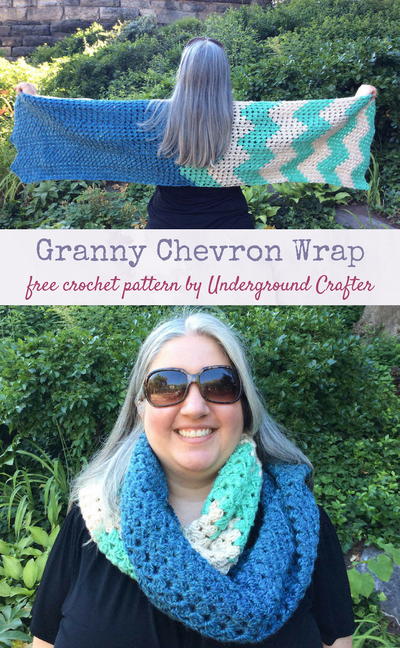 Granny Chevron Wrap