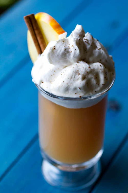 Salted Caramel Spiked Apple Cider