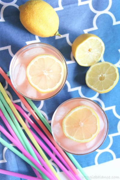 Healthy Strawberry Lemonade