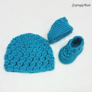 crochet preemie booties