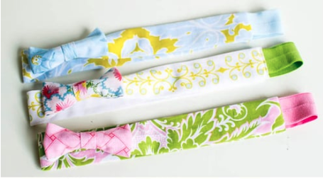 Beautiful Bows Childs Headband Sewing Pattern