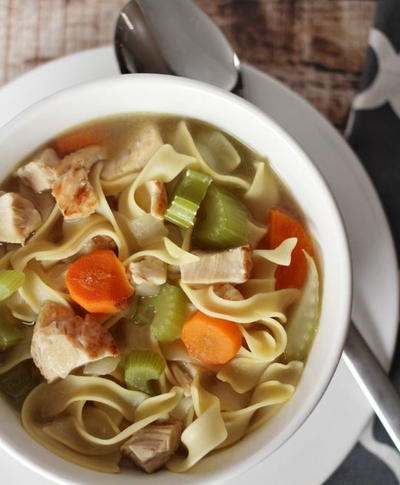 15 Minute Chicken Noodle Soup Recipe