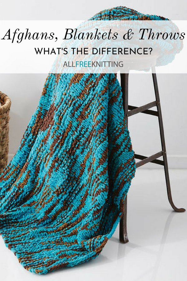 Knitted Afghan Patterns What's the Difference Between Afghans