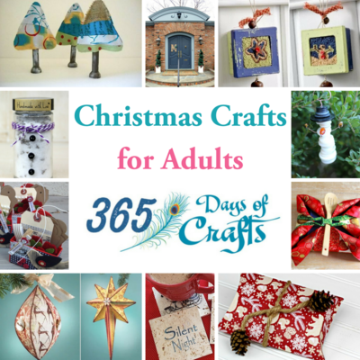 14 Christmas Crafts for Adults [by 365 Days of Crafts]