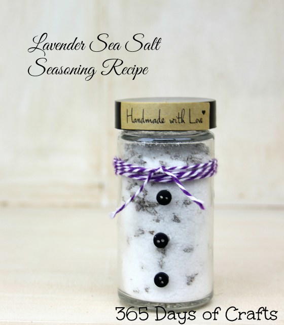 Lavender Sea Salt Gift in a Jar