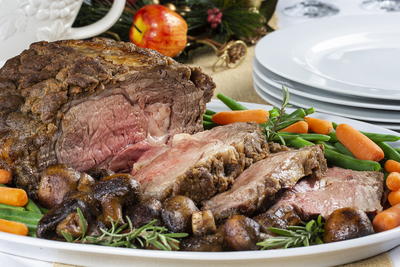 Roasted Holiday Prime Rib