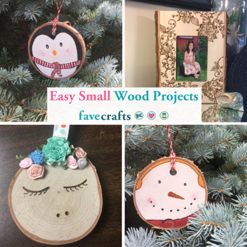 4 Easy Small Wood Projects