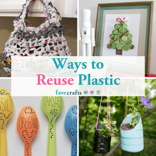 Plastic Crafting: 25 Ways to Reuse Plastic | FaveCrafts.com