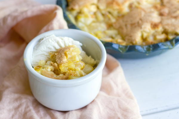 Pear Cobbler