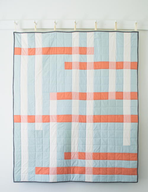 Coral Crossroads Quilt