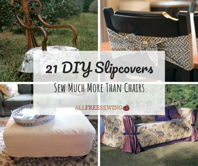 21 Diy Slipcovers Sew Much More Than Chairs Allfreesewing Com