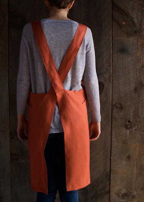 Crossback Free Apron Pattern | AllFreeSewing.com Crossback Free Apron Pattern | AllFreeSewing.com