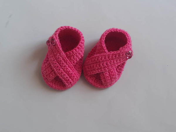 Super Fast Baby Shoes Crochet Design