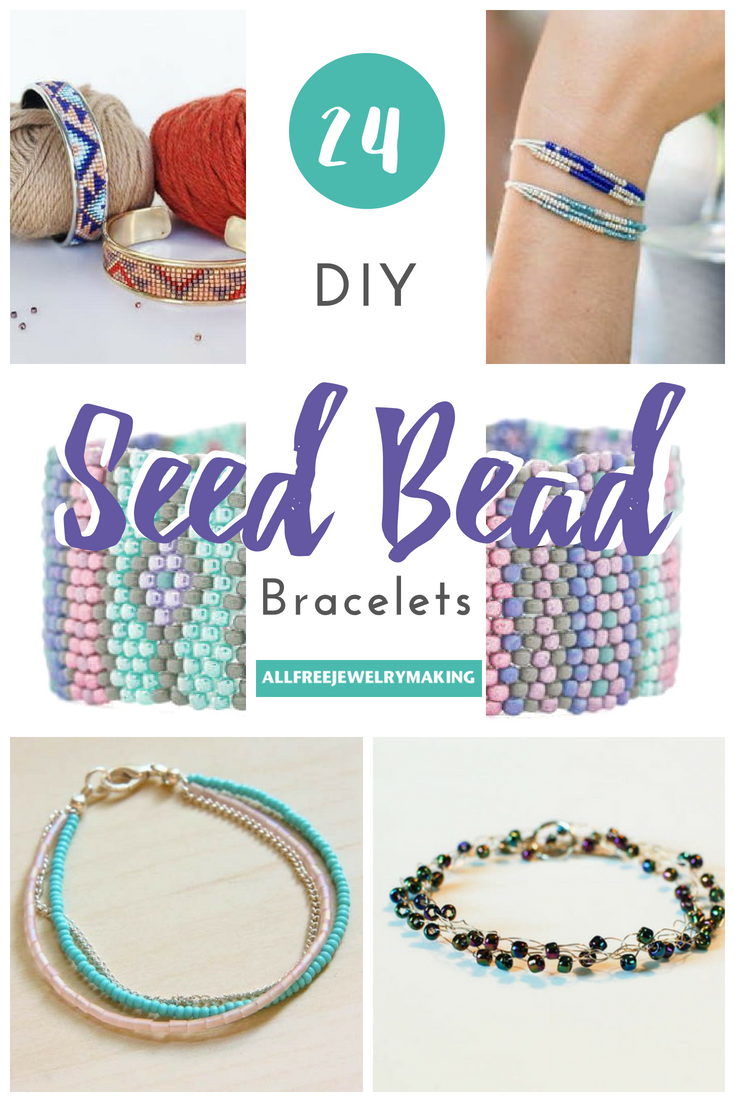 Seed Bead Bracelet Dainty Beaded Bracelets Layering 