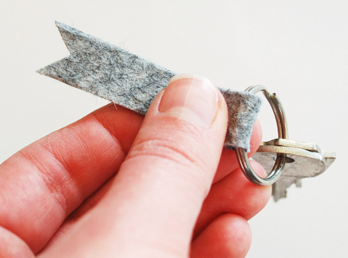 DIY Key Ring and Binder Ring Decorative Flags