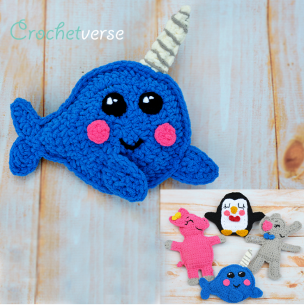 Narwhal Ragdoll Crochet Pattern