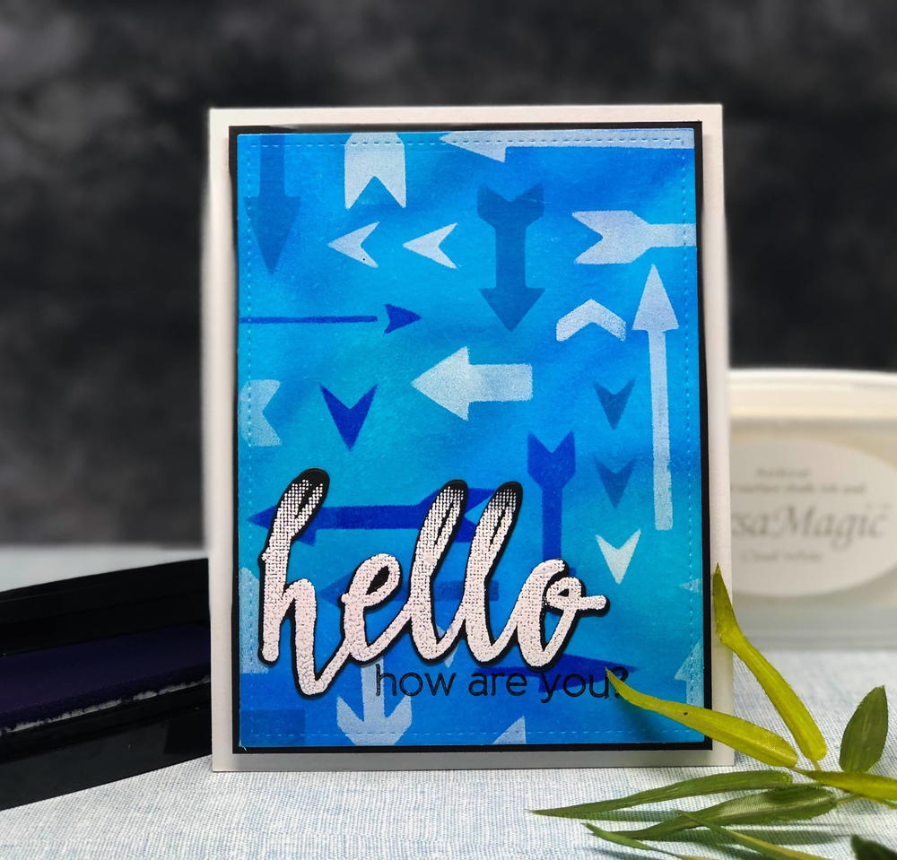 Homemade Hello Say Hello How Are You with a Handmade Greeting Card | FaveCrafts.com