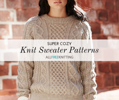 Easy chunky knit sweater pattern free