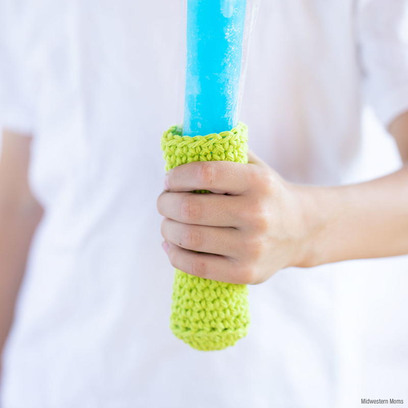 Crochet Popsicle Holder FaveCrafts com