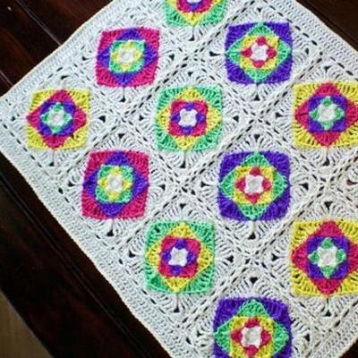 Optical Illusion Baby Blanket