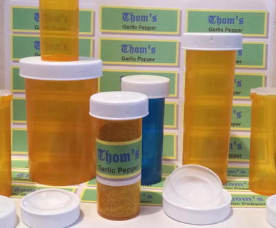 Pill Bottle Spice Shaker Pill Bottle Spice Shaker