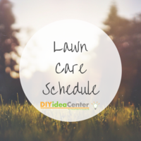Lawn Care Schedule