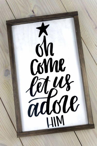 DIY Wooden Farmhouse Sign