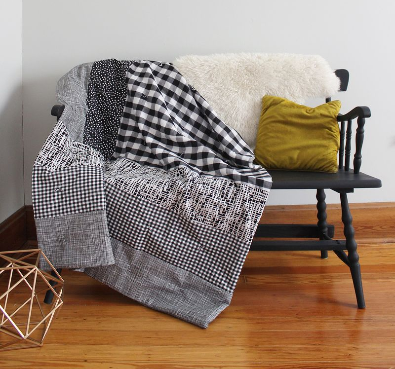 Easy Patchwork DIY Quilt