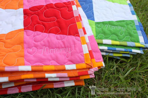 Piecing and Binding a Quilt