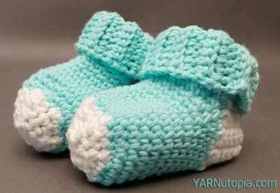 Sweet and Simple Crochet Baby Socks